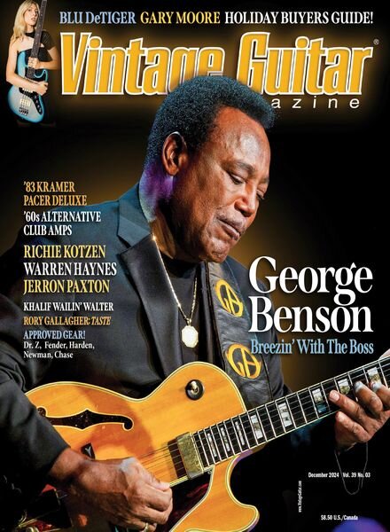 Vintage Guitar – December 2024 Cover