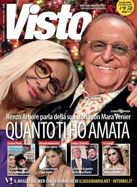 Visto – 19 Dicembre 2024 Cover