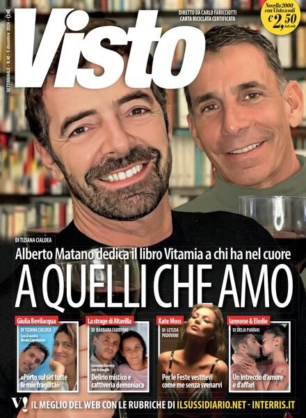 Visto – 5 Dicembre 2024 Cover