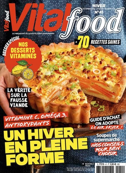 Vital Food – Decembre 2024 – Janvier-Fevrier 2025 Cover