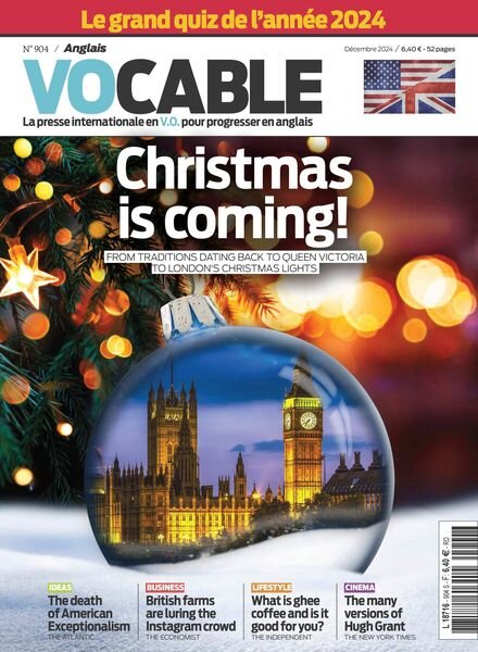 Vocable Anglais – Decembre 2024 Cover