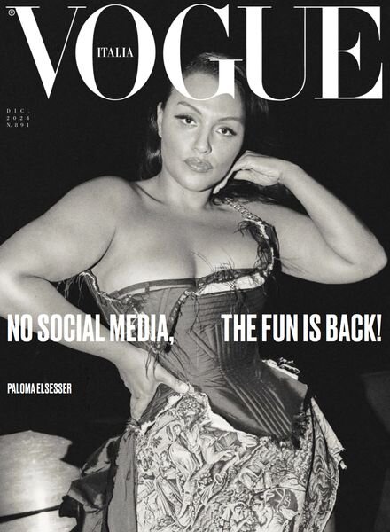 Vogue Italia – Dicembre 2024 Cover