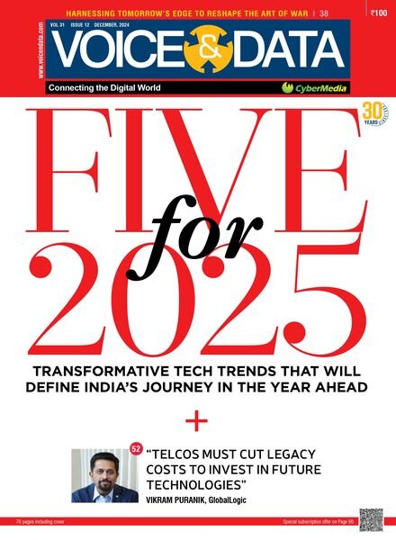 Voice & Data – December 2024 Cover