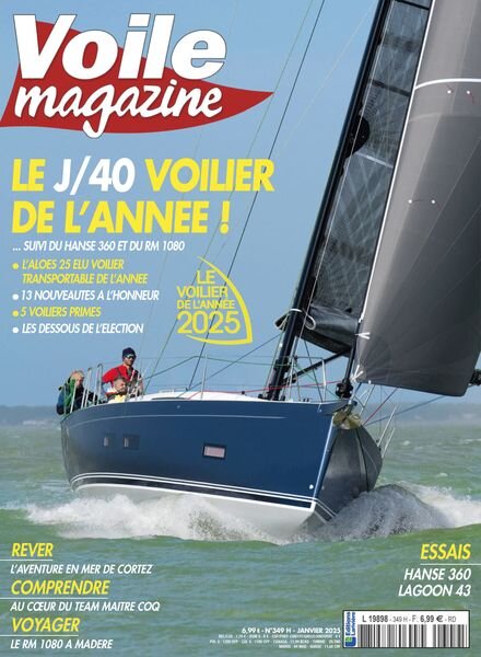 Voile Magazine – Janvier 2025 Cover
