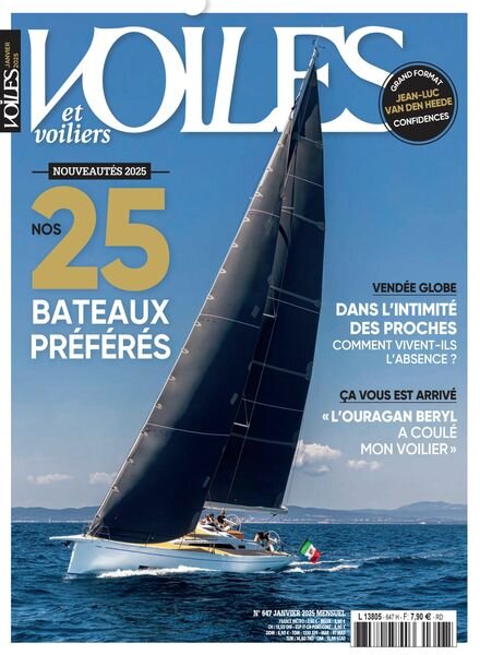 Voiles et Voiliers – Janvier 2025 Cover