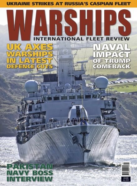 Warships International Fleet Review – January 2025 Cover