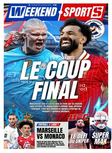 Week-end Sports – 29 Novembre 2024 Cover