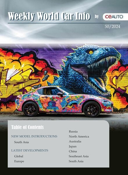 Weekly World Car Info – 21 December 2024 Cover