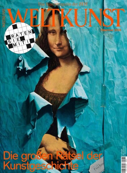 Weltkunst – Dezember 2024 Cover