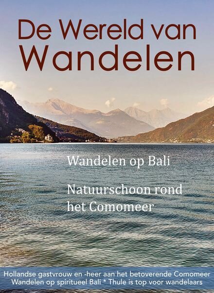 Wereld van Wandelen – Januari 2025 Cover