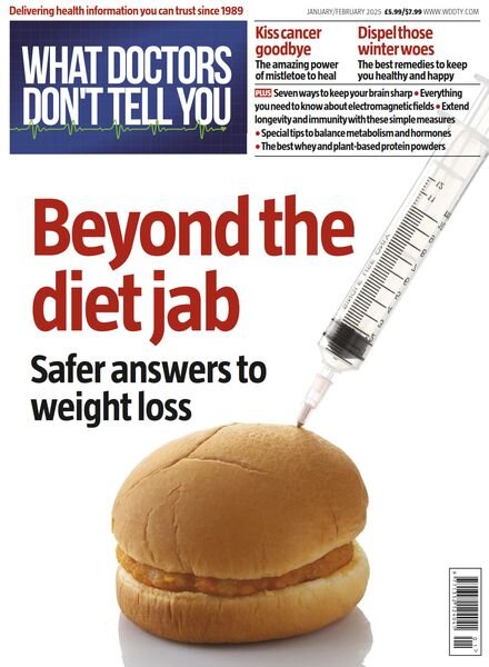 What Doctors Don’t Tell You UK – January-February 2025 Cover