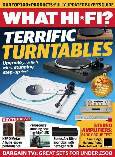 What Hi-Fi UK – January 2025 Cover