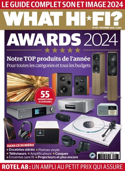 What Hifi France – Decembre 2024 Cover