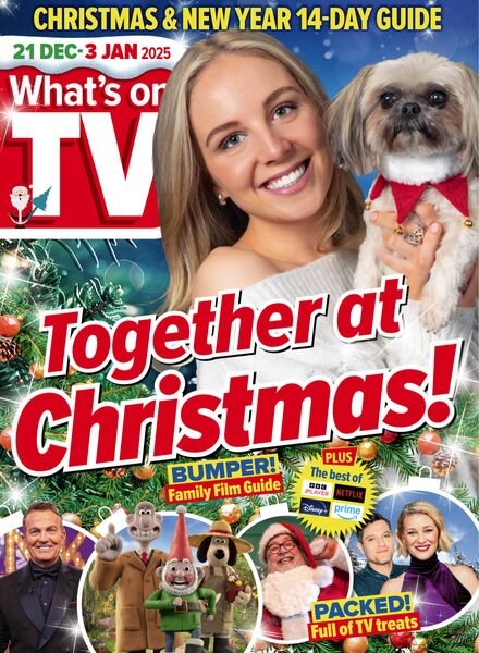 What’s on TV – 21 December 2024 Cover