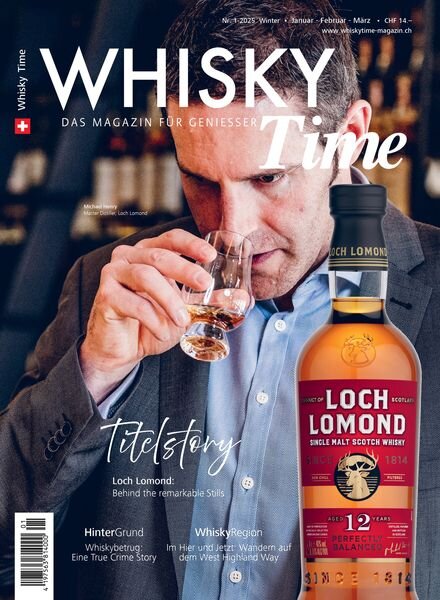 Whisky Time – Januar 2025 Cover