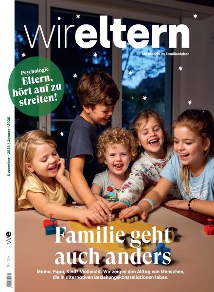 Wir Eltern – Dezember 2024 Cover