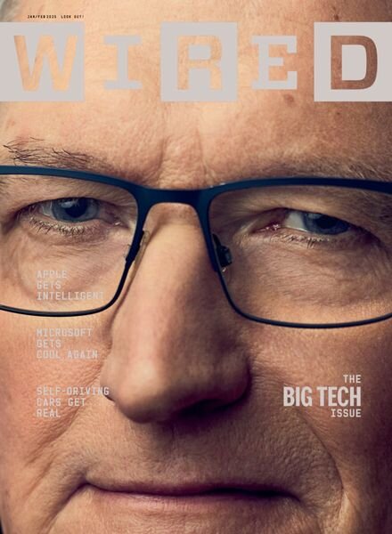 Wired USA – January-February 2025 Cover