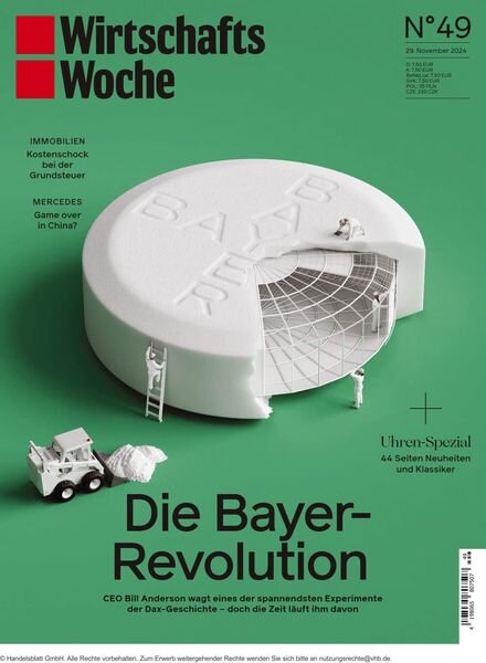 Wirtschaftswoche – 29 Noember 2024 Cover