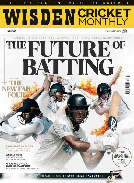 Wisden Cricket Monthly – Issue 83 2024 Cover