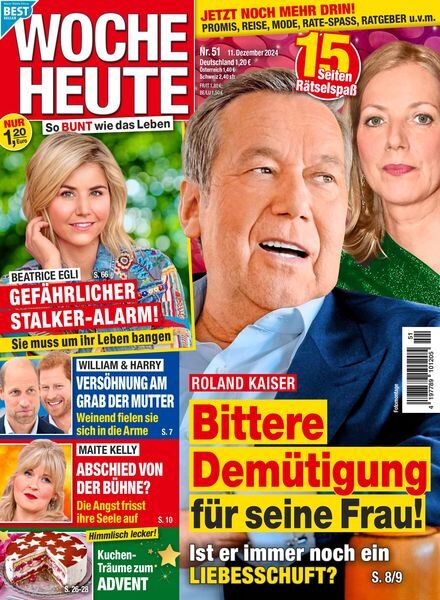 Woche Heute – 11 Dezember 2024 Cover