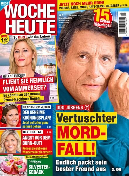 Woche Heute – 23 Dezember 2024 Cover
