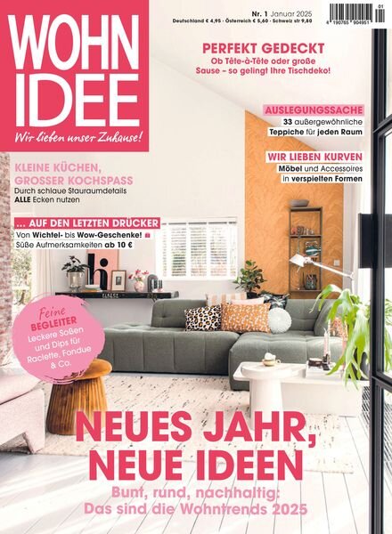 Wohnidee – Januar 2025 Cover