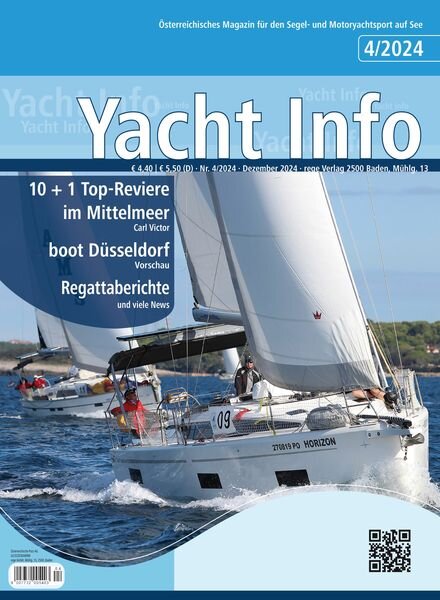 Yacht Info – Dezember 2024 Cover