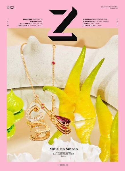 Z die Substanz des Stils – Dezember 2024 Cover