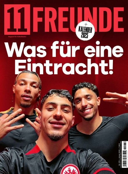11 Freunde – Januar 2025 Cover