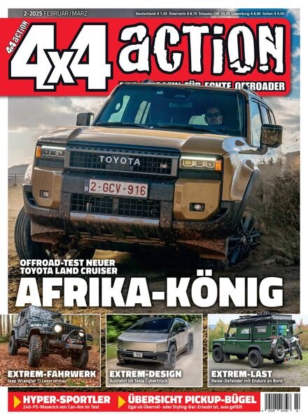 4x4action – Februar 2025 Cover