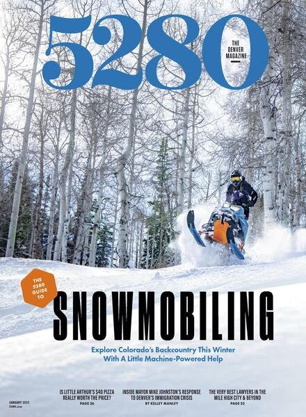 5280 Magazine – January 2025 Cover