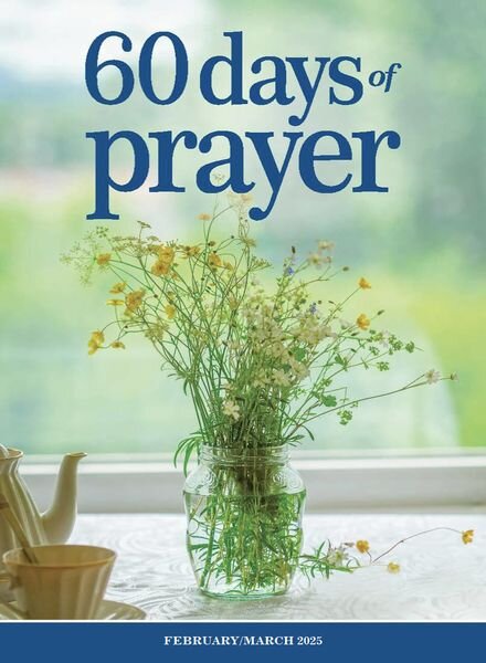 60 Days of Prayer – February-March 2025 Cover
