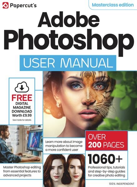 Adobe Photoshop User Manual – Issue 6 2025 Cover