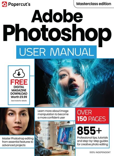 Adobe Photoshop User Manual – January 2025 Cover