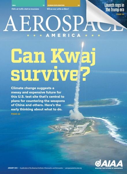 Aerospace America – January 2025 Cover