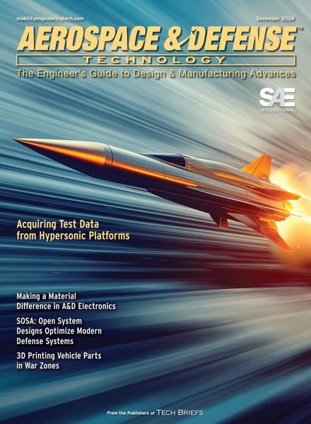 Aerospace & Defense Technology – December 2024 Cover