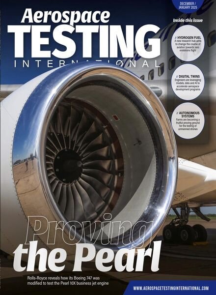 Aerospace Testing International – December 2024-January 2025 Cover