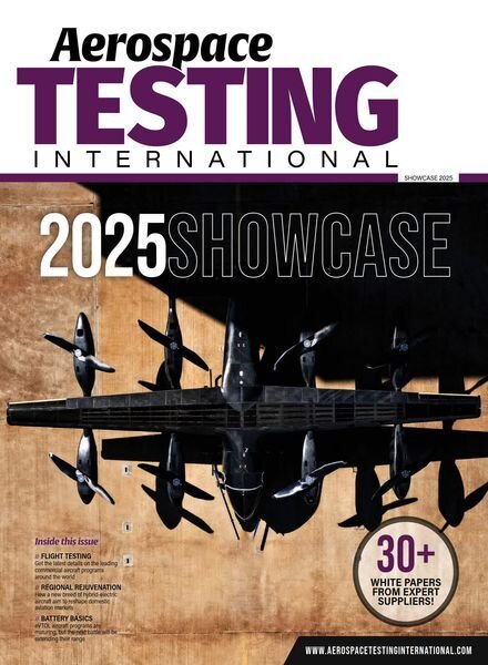 Aerospace Testing International – Showcase 2025 Cover