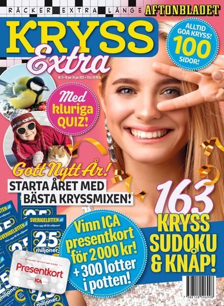 Aftonbladet Kryss Extra – Januari 2025 Cover