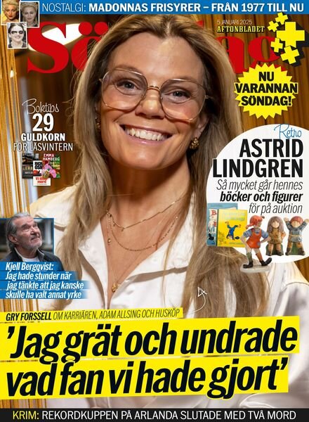 Aftonbladet Sondag – 5 Januari 2025 Cover