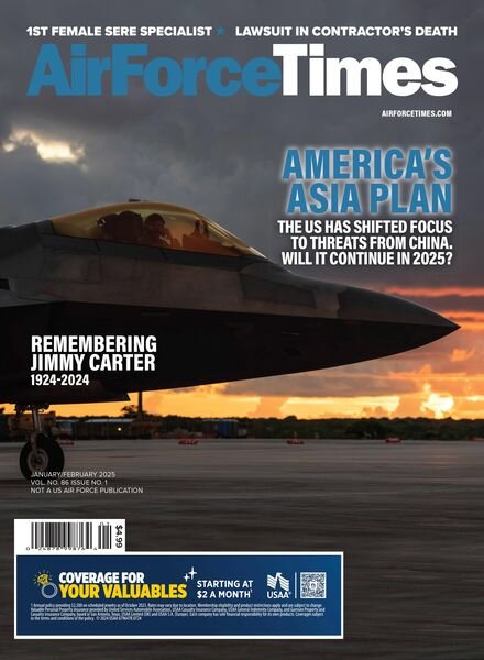 Air Force Times – January-February 2025 Cover