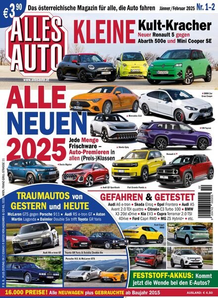 Alles Auto – Januar-Februar 2025 Cover