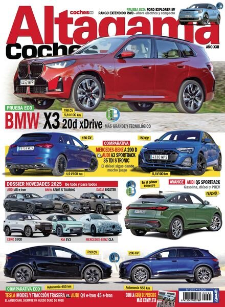 Altagama Coches – Enero 2025 Cover