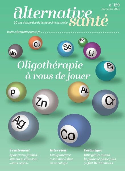 Alternative Sante – Decembre 2024 Cover