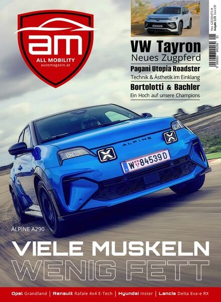 am Automagazin Austria – Januar 2025 Cover