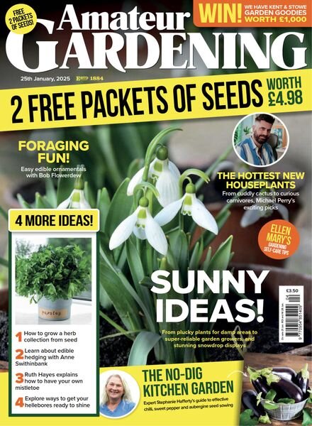 Amateur Gardening – 25 January 2025 Cover