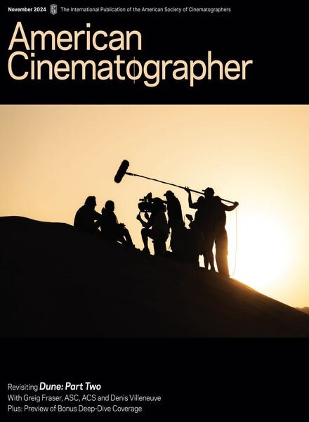 American Cinematographer – November 2024 Cover