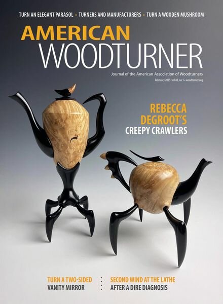 American Woodturner – January-February 2025 Cover