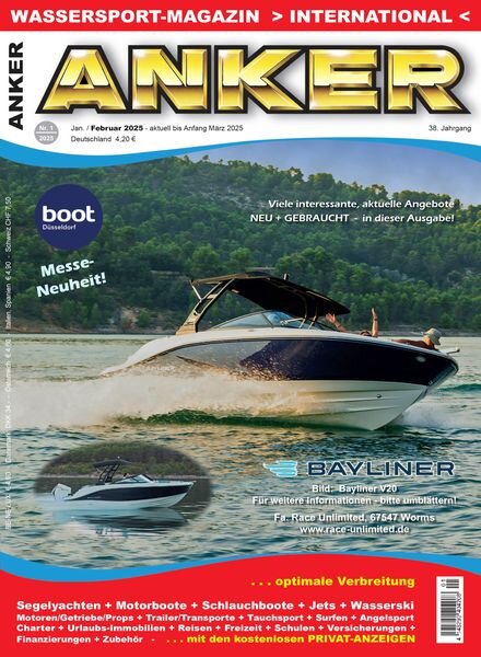 Anker – Januar 2025 Cover