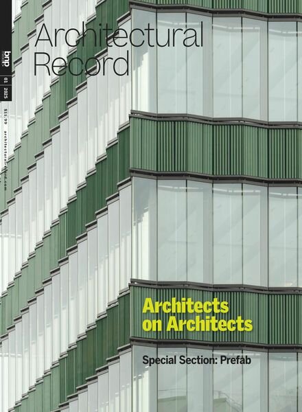 Architectural Record – January 2025 Cover